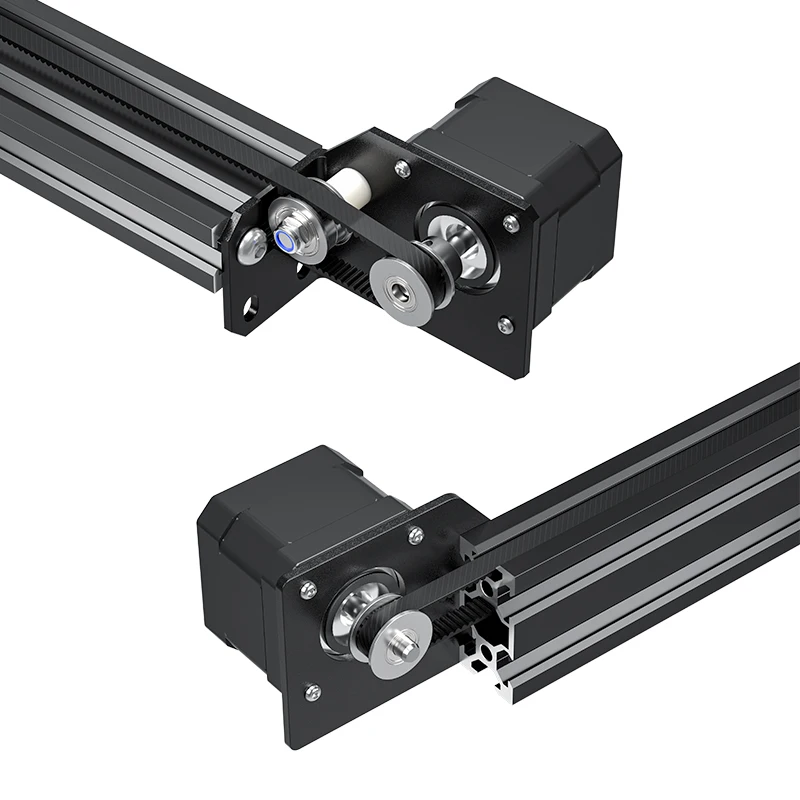 Impressora 3d Suporte do Motor do Eixo y x Gt2 mm com Tensor 2gt para Cr10 Ender3 Diy Peças de - Imagem 6