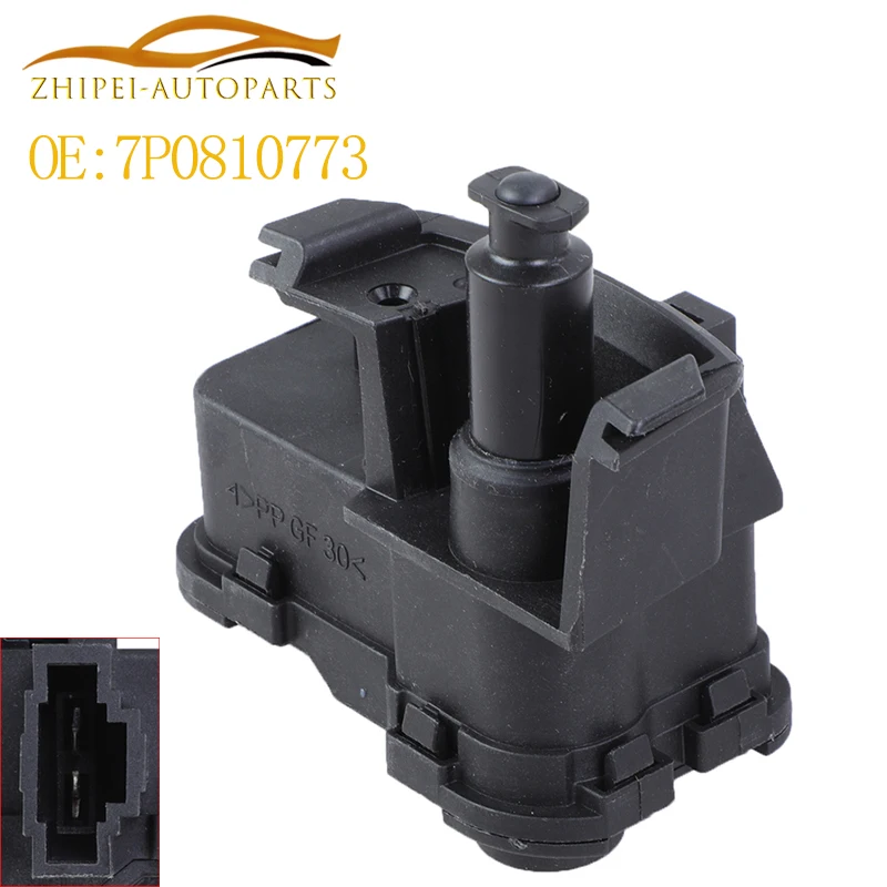 7 P0810773 Carburante Filler Flap Tank Door Lock Attuatore Motor Muslimah Muslimax Fit Per Vw Touareg Seat Leon Skoda