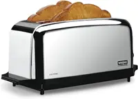 4 Slice Extra Long Slot Light Duty Pop-Up Toaster, 120V, 5-15 Phase Plug 1