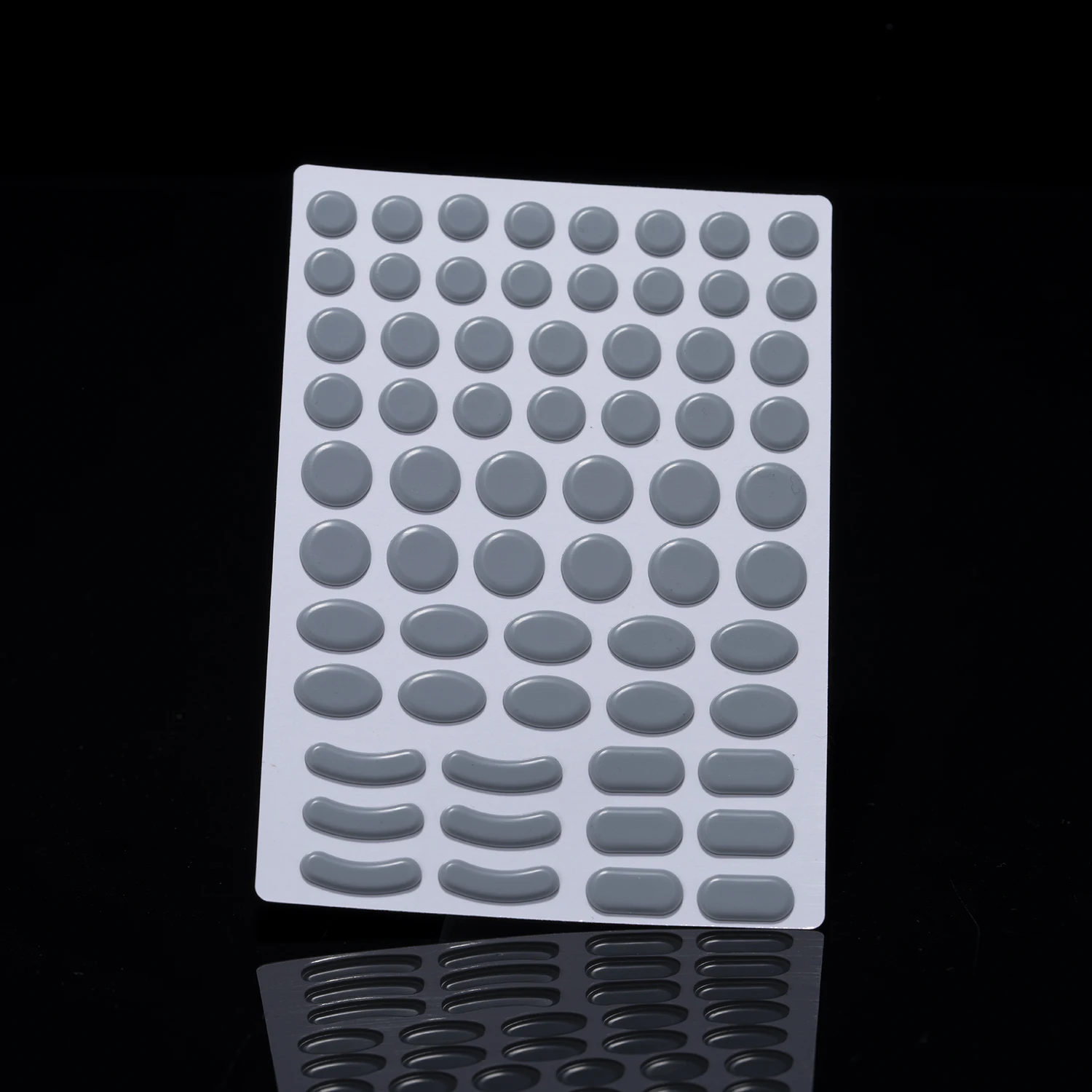 TBTL V2 64pcs Round Dot Teflon Foot Pad Prevent Collapse Speed/Control/Balancefor Esports Gaming Mouse Glass Mat PC Accessories