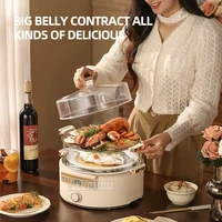 Electric Steamer Cooker Multifunctional Household Large Capacity Three-layer Electric Food Steamer 1