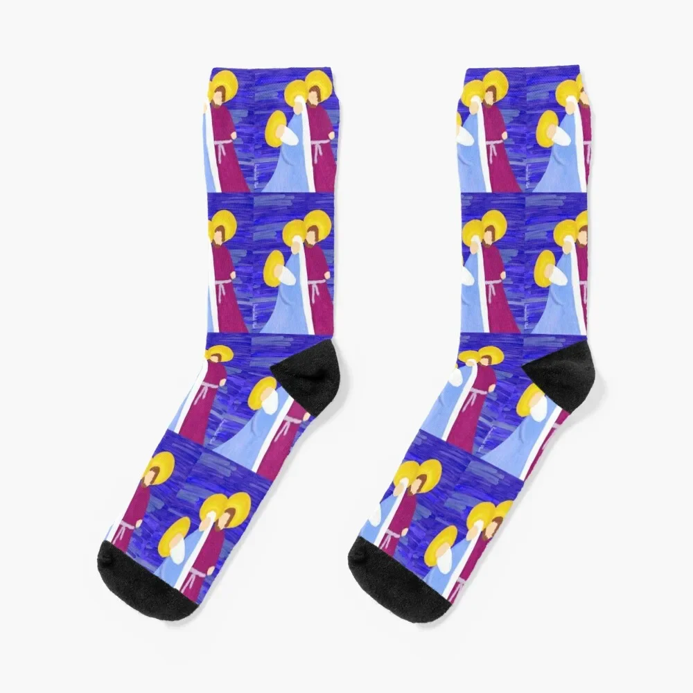 

Nativity Socks Men's Stockings compression professional running Men Socks Women's