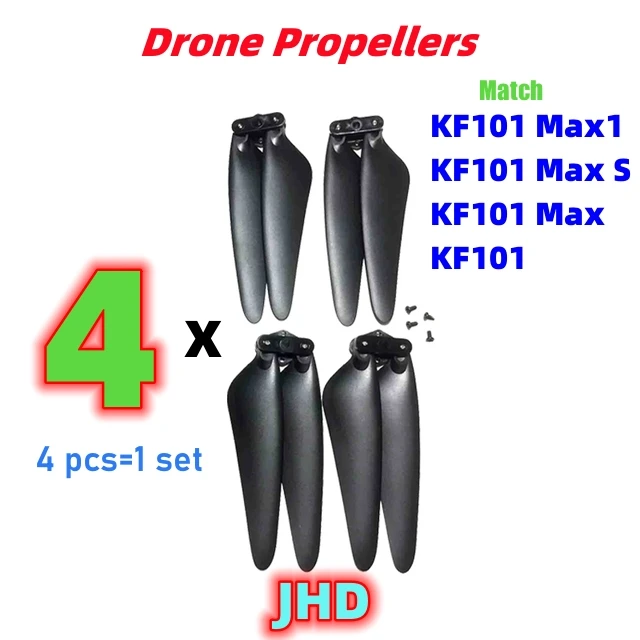 KF101 MAX Lames de Drone Lot de 1 à 10 - Hélices de Rechange