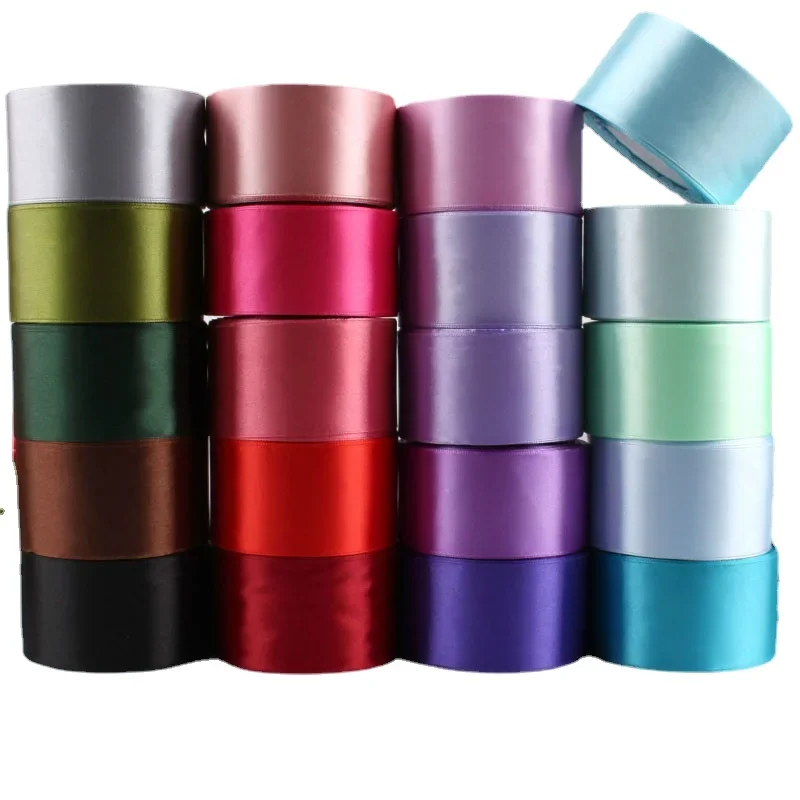 Satin Ribbons 22 Meters/Roll 15-50mm Christmas Halloween Party Gift Wrapping