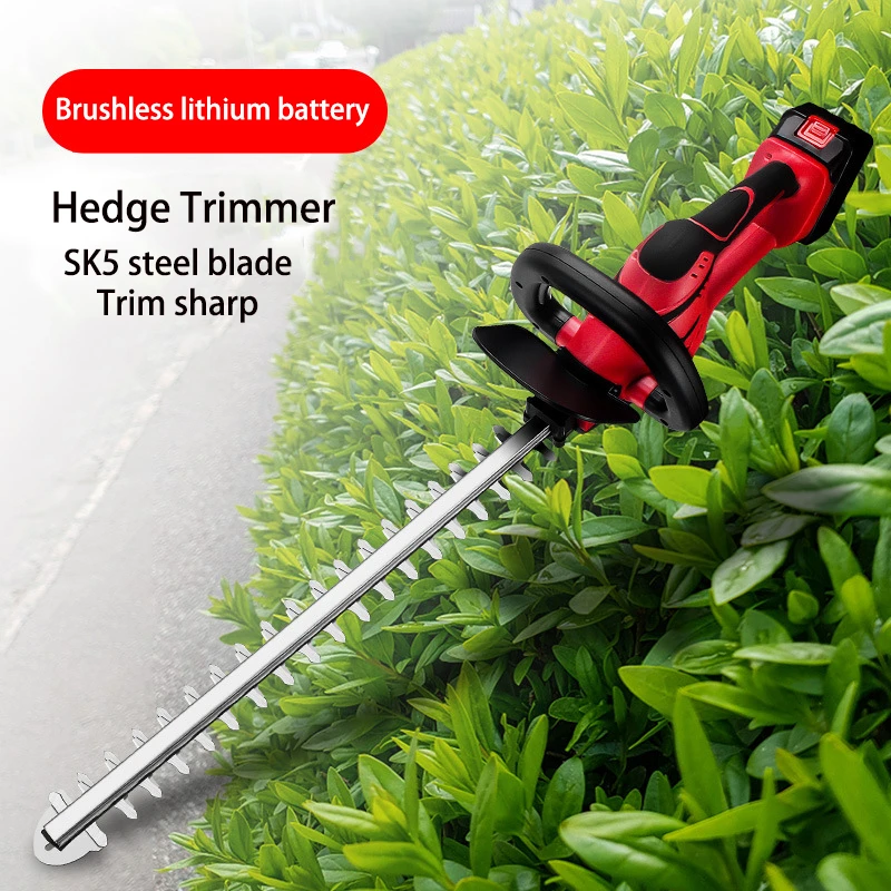 Brushless Hedge Trimmer Cordless Hedge Trimmer Dual Action Pruning Saw