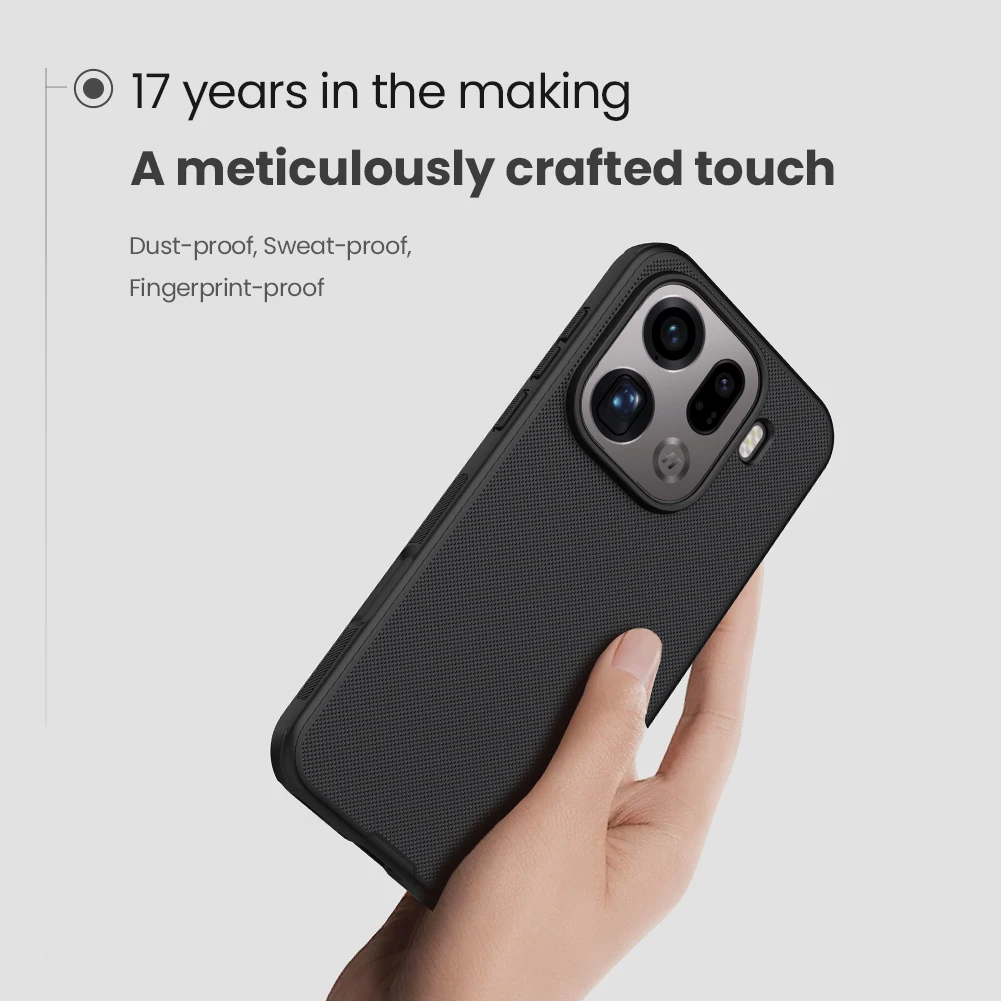 Nillkin Magnetic Shockproof Case with Super Frosted Shield and Four-Corner Airbag Protection