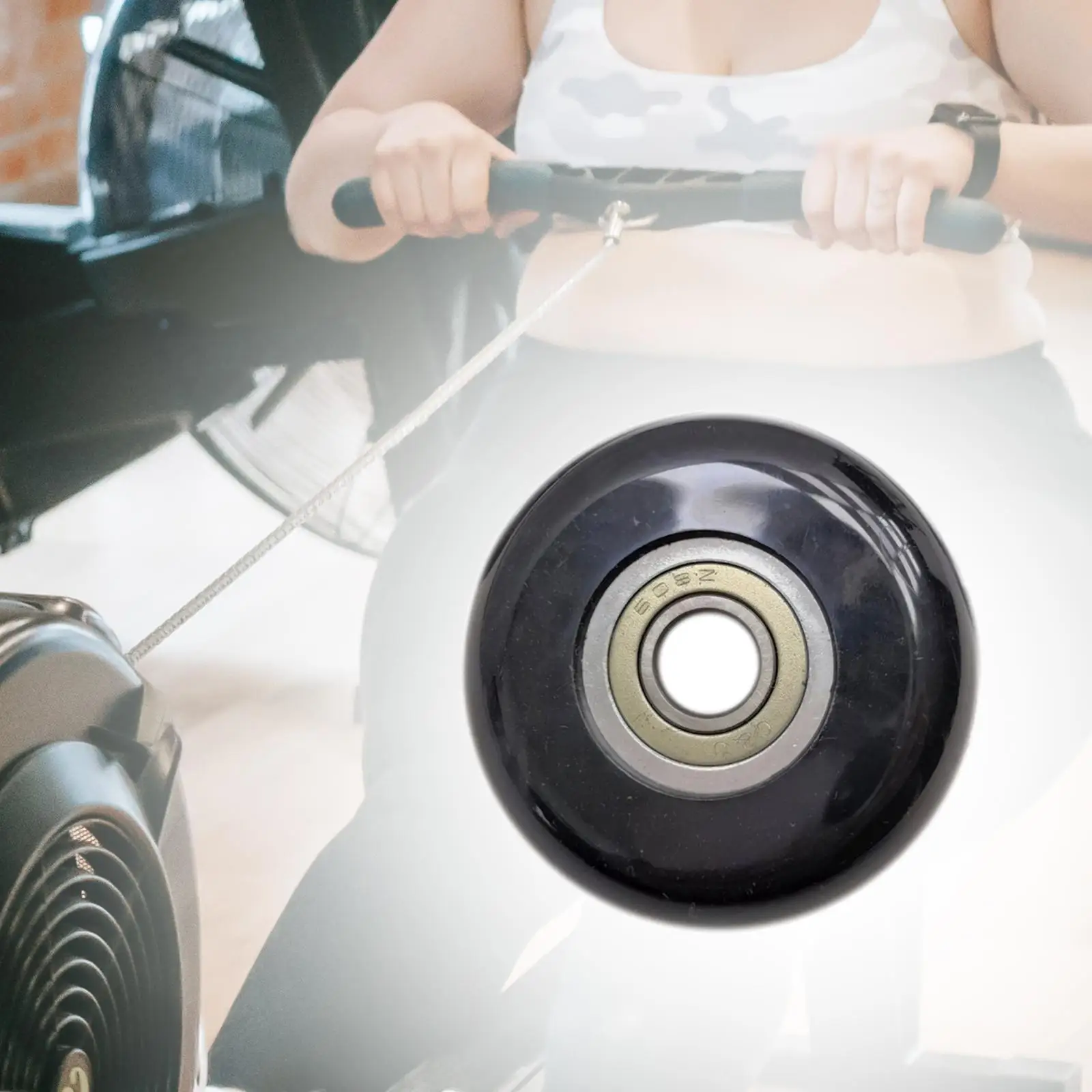 

Bearing Pulley Wheel Universal Moving Wheels Rowing Device Pulley Skate Wheels for Strength Training Fitness Equipments