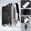 Waterproof Business Backpack Men USB School Backpacks 15.6 Inch Laptop Backpack Large Capacity Bagpacks for Men Back Pack Bags 2