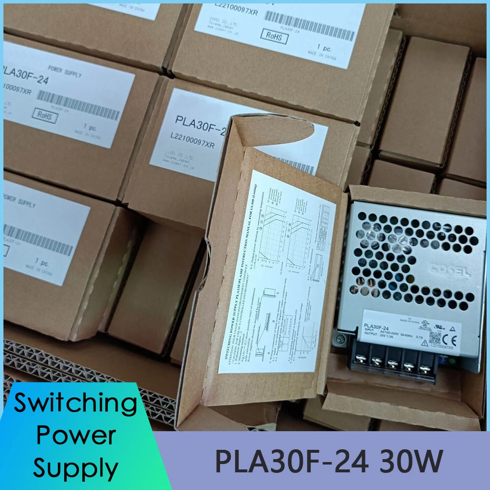 For COSEL PLA30F-24 30W INPUT AC100-240V 50-60Hz 0.7A OUTPUT 24V 1.3A AC/DC Switching Power Supply Fast Ship High Quality 1 For COSEL PLA30F 24 30W INPUT AC100 240V 50 60Hz 0 7A OUTPUT 24V 1 3A