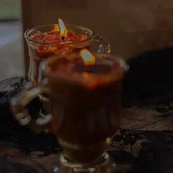 Ice American Coffee Aromatherapy Candle Tall Cup - Image 3