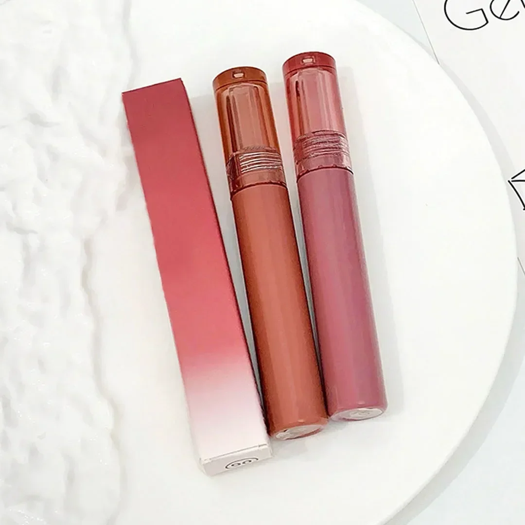 Lip Makeup Lip Glaze Lip Tint Lip Gloss 6 Colors Waterproof Mirror Jelly Lip Glaze Water-light Lip Gloss Long Lasting Moisturising Glossy Red Tint Lips Makeup Cosmetics