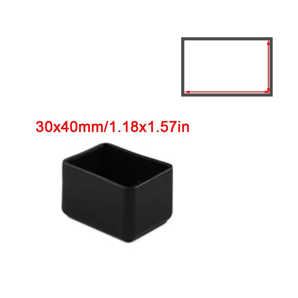Silicone Chair Leg Caps - Non-Slip Floor Protectors, Dust Covers, and Furniture Leveling Feet (4-Pack)