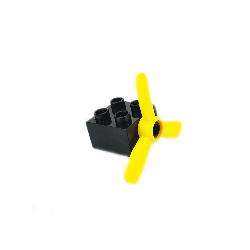 thumbnail image 1 of Bloques de construcción de gran tamaño creativos, accesorios mecánicos, gancho, escalera, ladrillos compatibles, juguetes para niños, 1 of 5