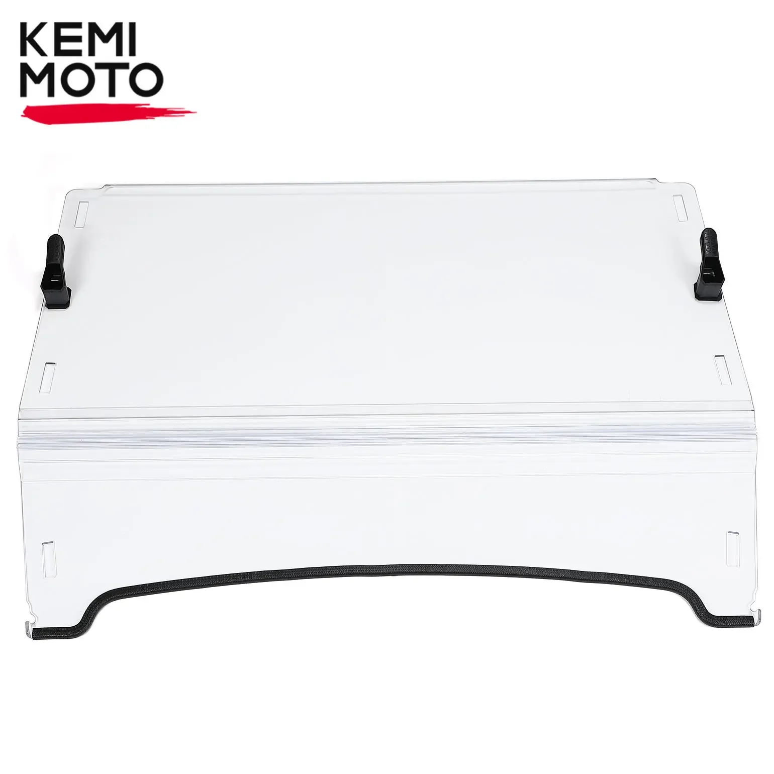 KEMIMOTO PC Clear Front Folding Windshield PC Windscreen Compatible with John Deere Gator 620i 625i 825i XUV 850 855D HPX 4x4 20pc key am131841 for john deere gator 4x2 6x4 425 445 455 gt235 gt245 free shipping