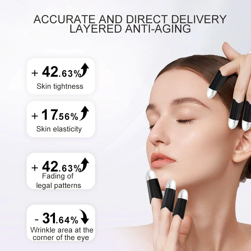 Facial Massager Facial Microcurrent Gold Finger Anti-aging Facial Massager Skin Tightening Neck Face Lifting Massager Skincare