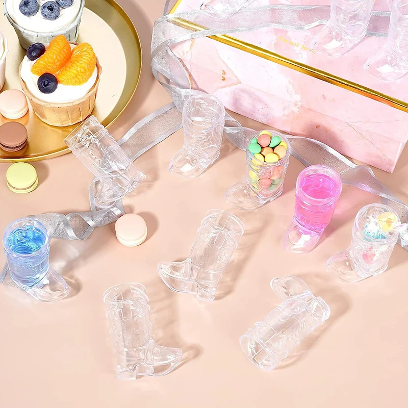 Mini Cowboy Boot Shot Glasses Cowboy Glasses Western Cowboy Glasses For Cowboy Cowgirl Bachelorette Party
