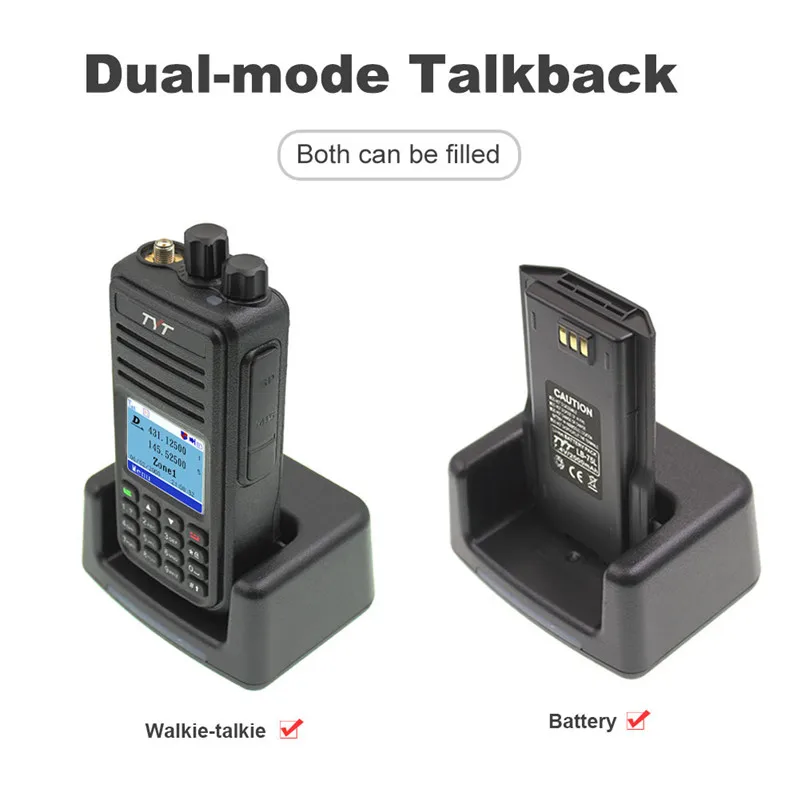 TYT NEW AES256 Encryption MD-UV380/390  Digital Walkie Talkie VHF UHF Dual Band Waterproof Radio GPS Ham Radio DMR Walkie Talkie 4