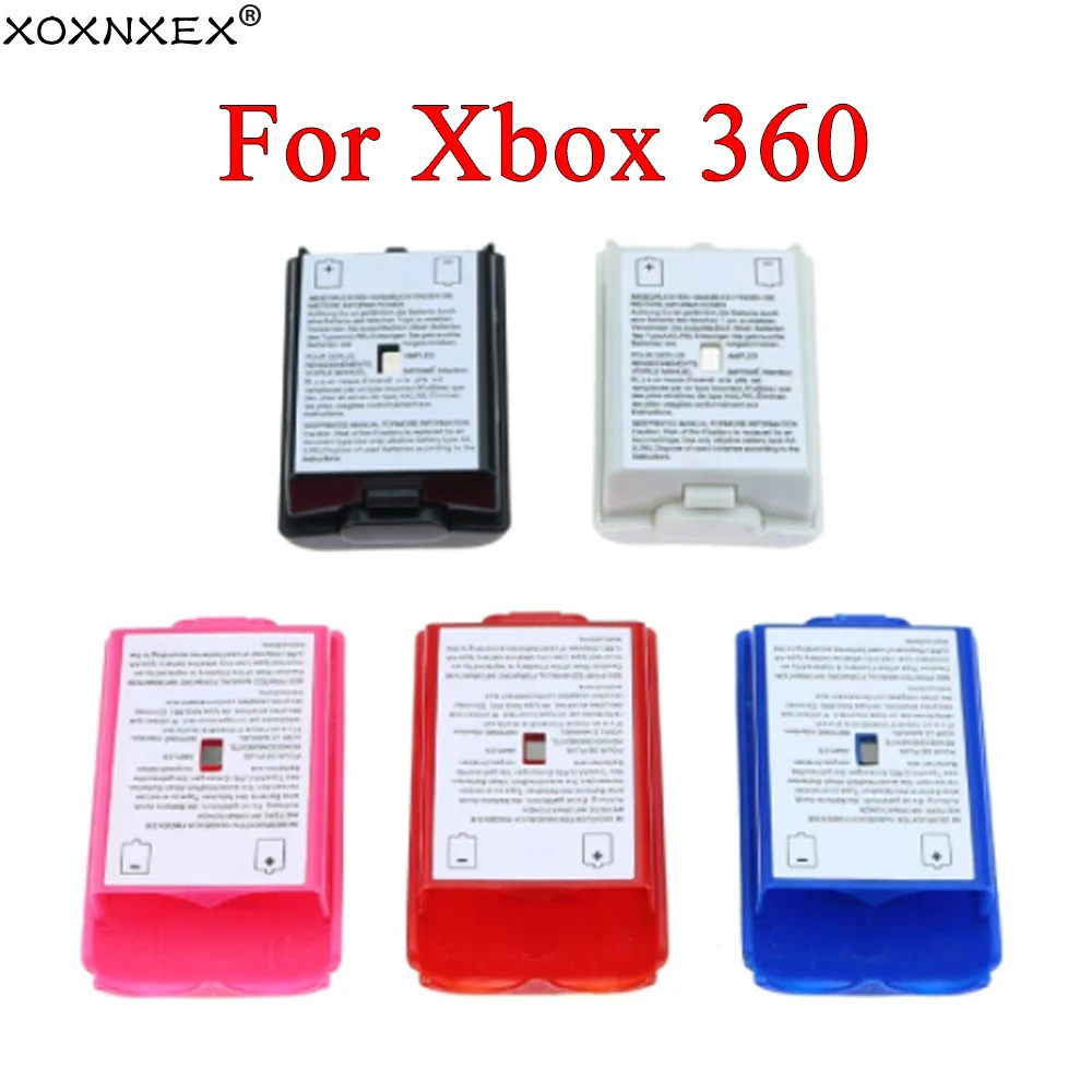 Per Xbox 360 Controller Di Gioco Coperchio Del Pacco Batteria Shell Shield Case Kit Per Xbox 360 Controller Wireless Vano Batteria Shell