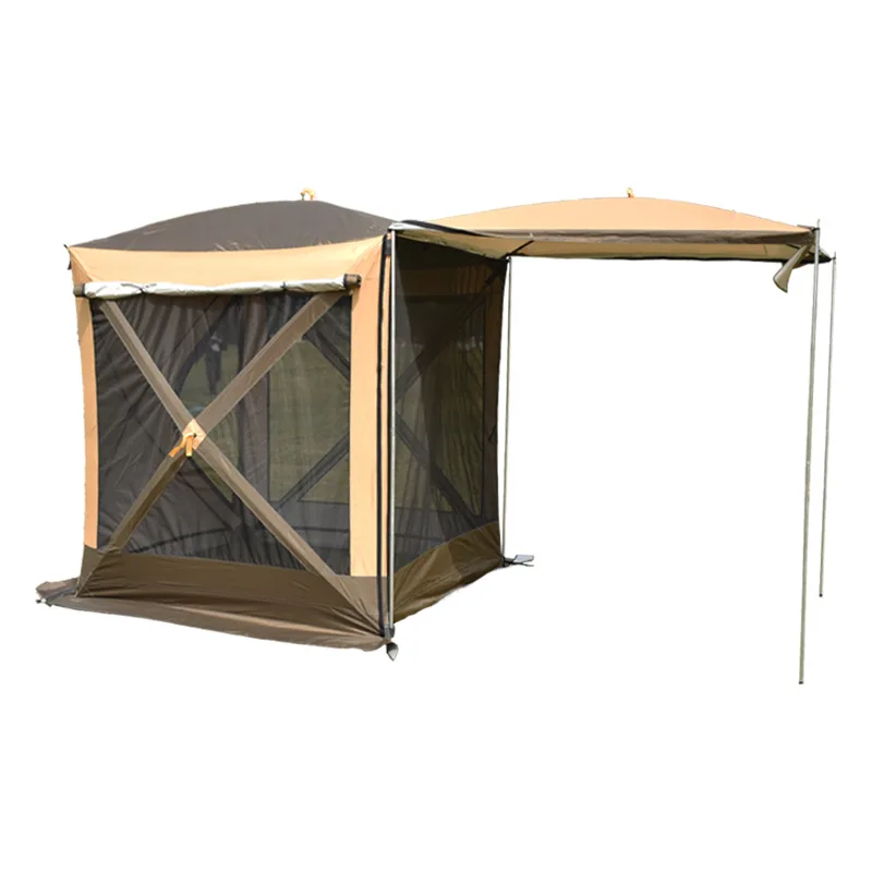 2021 New Style Car Rear Awning Outdoor Portable Camping Car Rear Tent 3-4 Person Camping Rear Tent 6