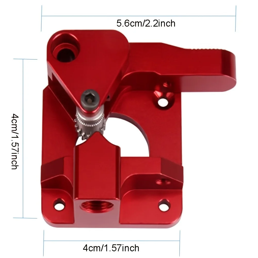 High-Performance Dual Gear Extruder Upgrade for 3D Printers - Optimized for TPU Filament