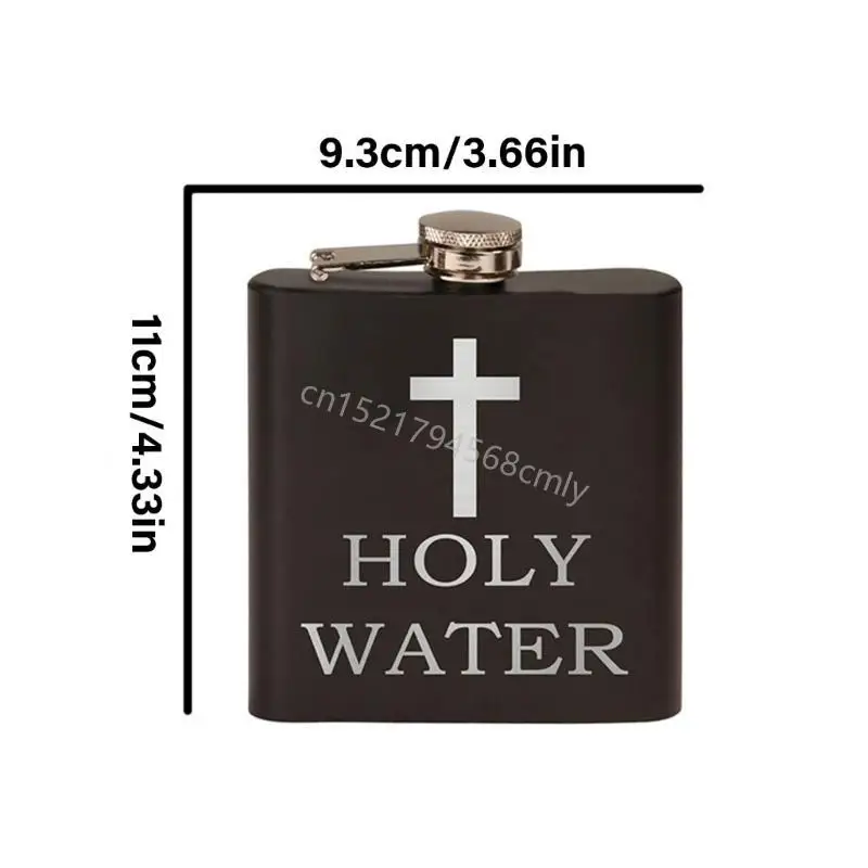 Stainless Steel Outdoor Holy Water Bottle 6