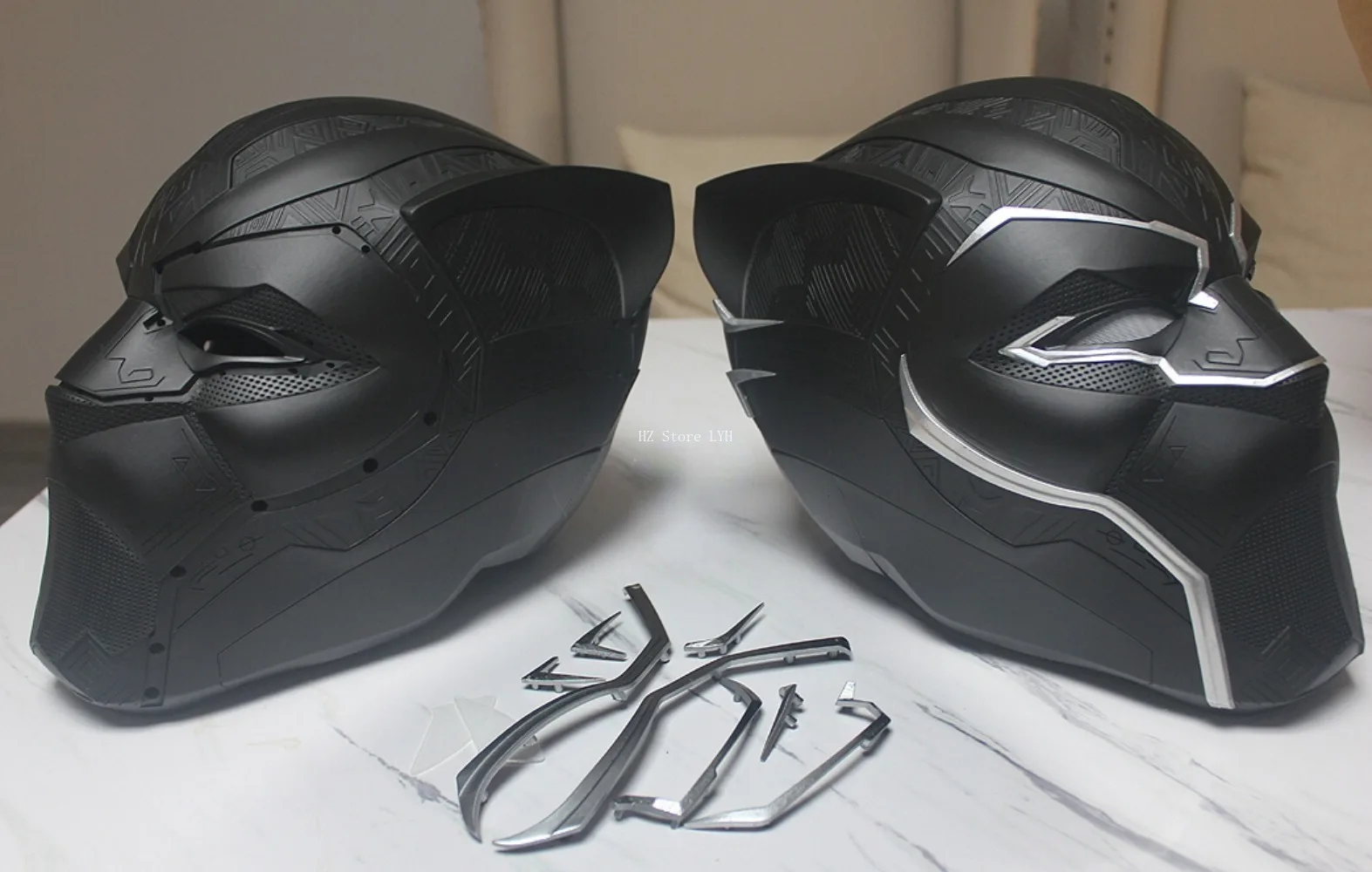 Capacete Pantera Negra Marvel personalizado, impressão 3D, baseado no  tamanho da cabeça, dramatização de Halloween, fantasia para adultos,  presente de aniversário - AliExpress, image size:1573x1000