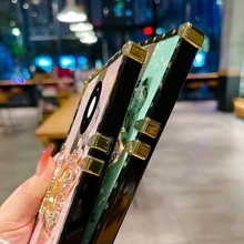  3D Butterfly Flower pattern Case For Huawei Y7A P smart 2021 Y9 Prime Y6 Pro 2019 Mate 50 40 30 20 Pro luxury bracket Cover 