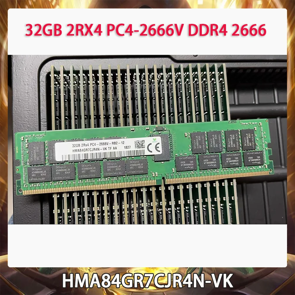 

For SK Hynix RAM HMA84GR7CJR4N-VK 32GB 2RX4 PC4-2666V DDR4 2666 ECC REG