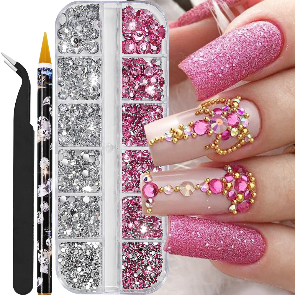 PATIKIL Scintille Vetro Tritato, 2-4 Mm Glitter Vetro Frantumato, Scaglie Vetro Irregolari Colorate Pietre Glitterate Vetro Grosso per Nail Art Gioielli Artigianali Fai da Te, Oro Chiaro