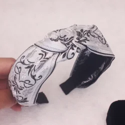 Bohemian Fabric Hairbands for Women and Girls - Stylish Wide Hair Hoops and Accessories (LE 03)