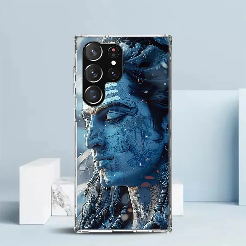 Mystical Lord Shiva Hindu God Inspirational Phone Case - Soft TPU Protective Cover