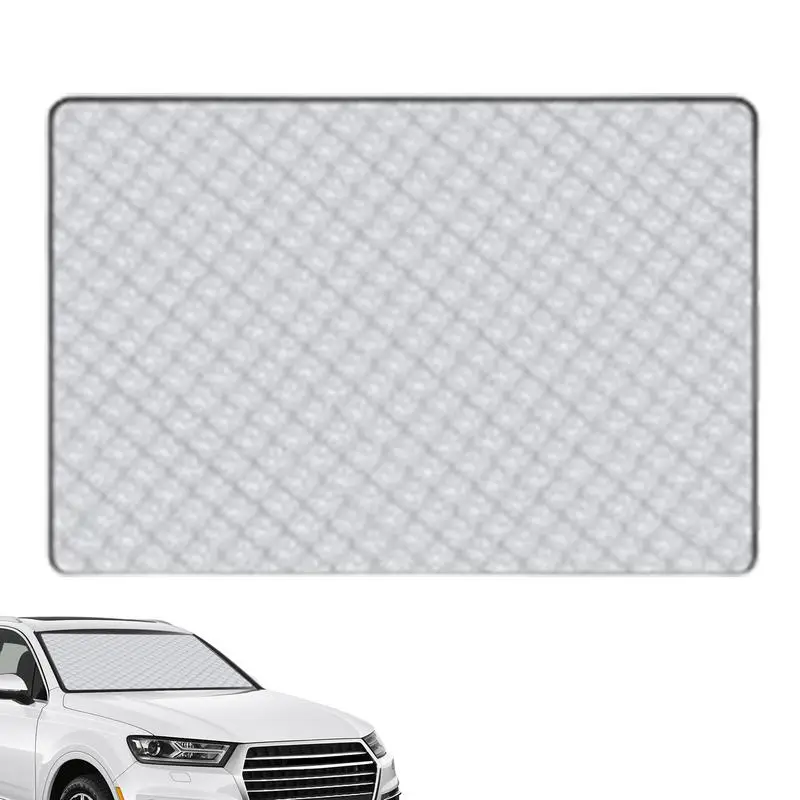 

Windshield Aluminum Film Car Multifunctional Cover For Snow Easily Install Car Glass Protective Film For SUV Sports Cars Pickups