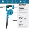 Koopa Tool 2-in-1 handheld mini blower, 24000 RPM portable electric leaf blower for lawn care 2