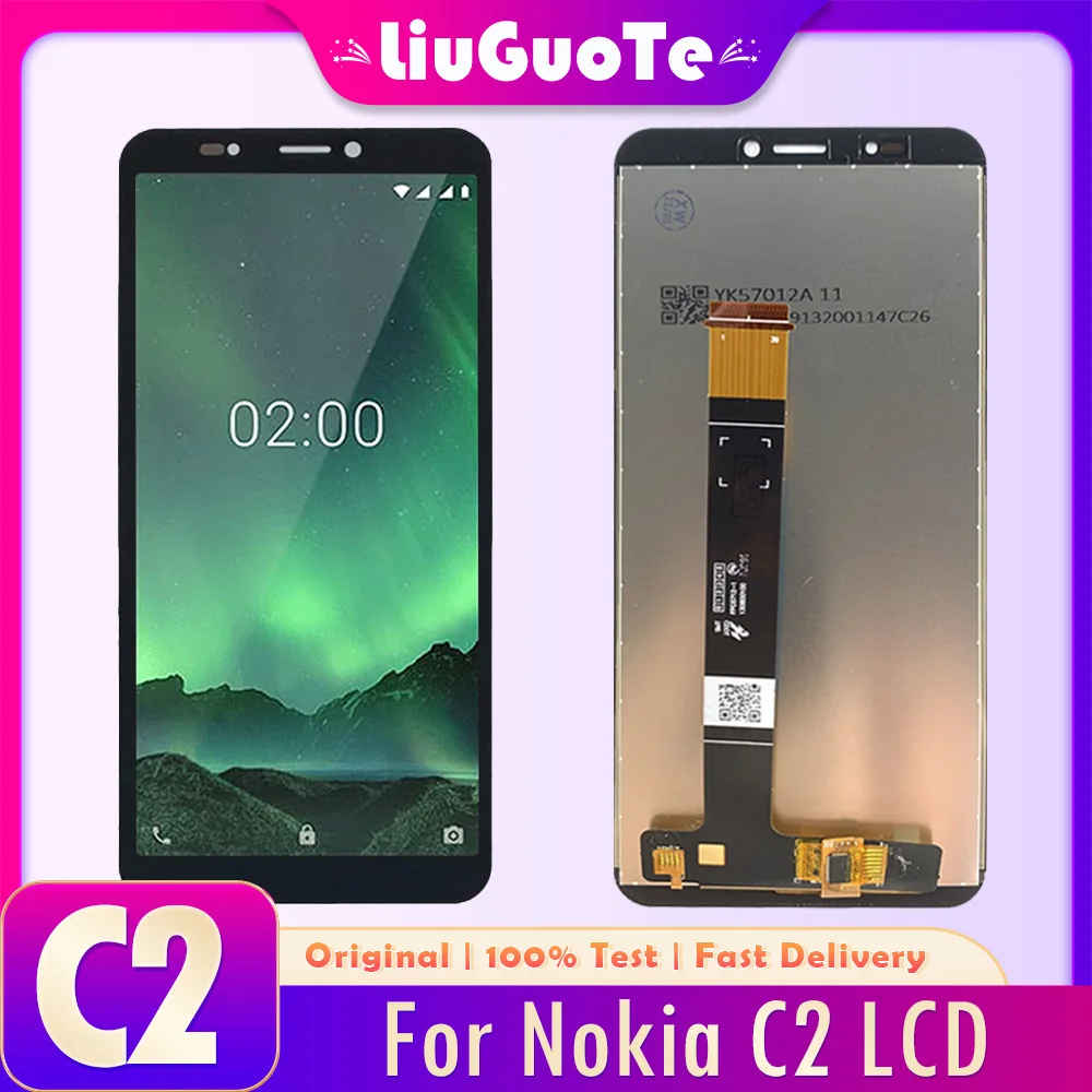 5 7 &quotОригинальный ЖК-дисплей для Nokia C2 сенсорный экран дигитайзер в сборе