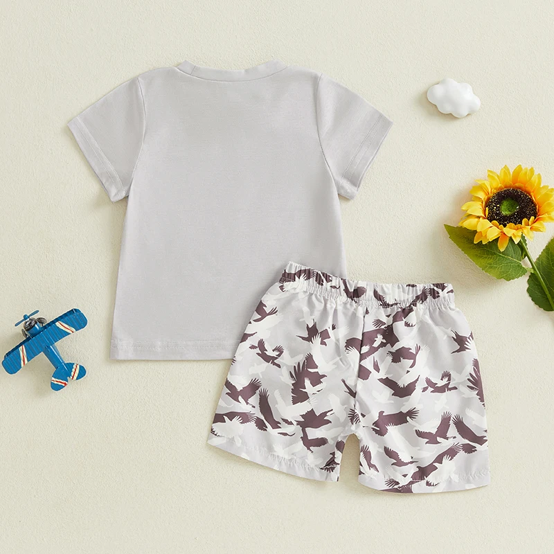 Toddler Infant Boy Clothes Set 2 Piece for baby boy outfits baby outfits children tracksuit boys shorts set