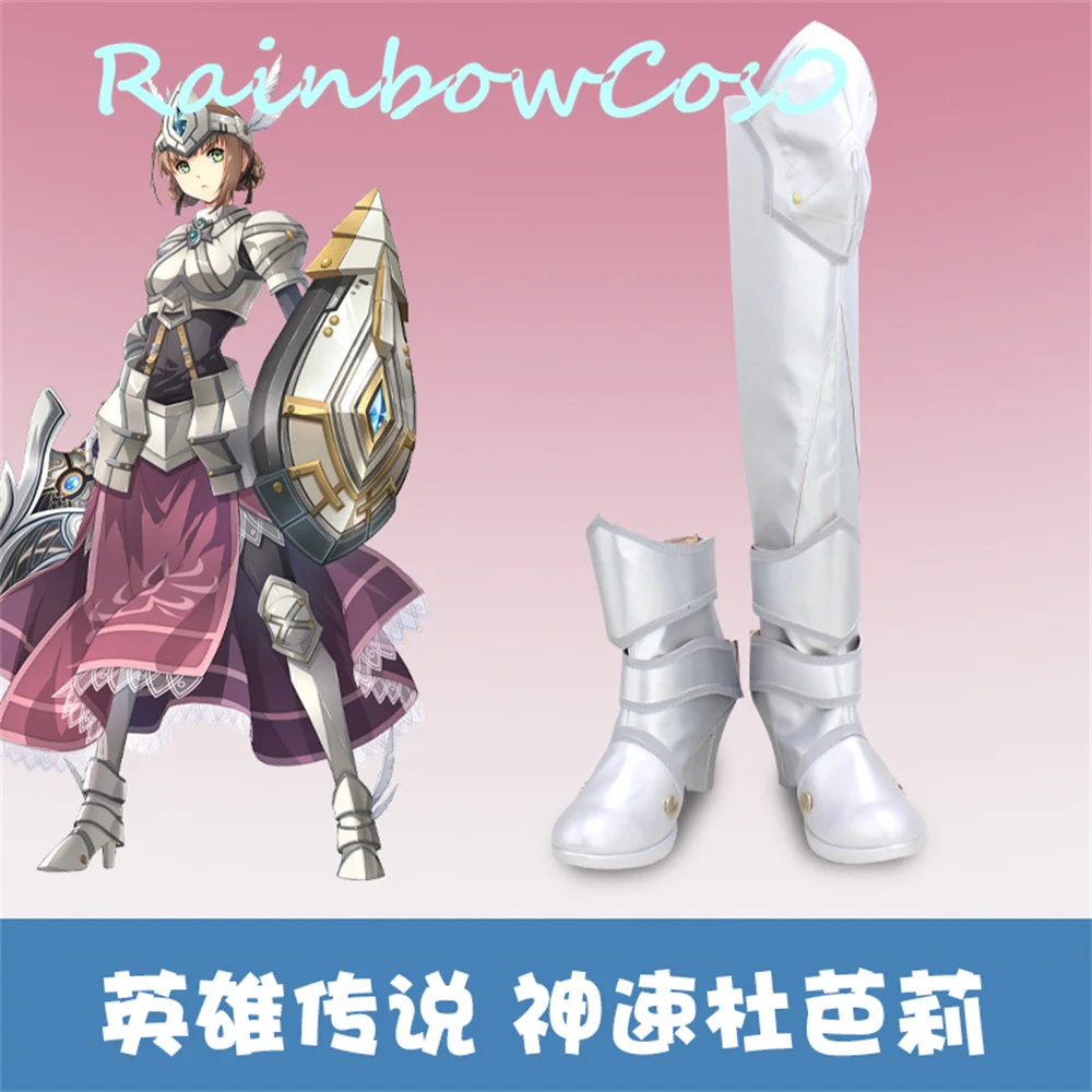 The Legend Of Heroes Trails Of Cold Steel Dubarry Cosplay Shoes Boots Game Anime Carnival Party W2160
