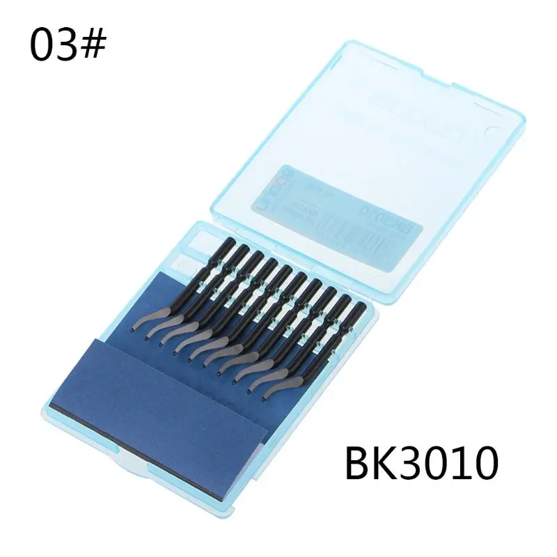 

10 шт., лезвия из быстрой стали BS1010 BS1018 BK3010