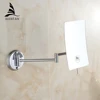 Bath Mirrors 3 X Magnifying Mirror Wall Makeup Mirror of Bathroom 1 Sided Lady Square Folding Cosmetic Mirrors With Arm 6208 1