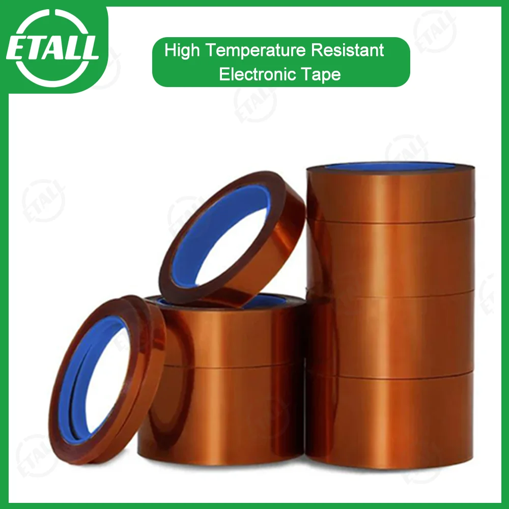 

Mechanic Pack High Temperature Resistant Electronic Adhesive Tape LCD Screen Circuit Board Battery Insulation Polyimide Tape