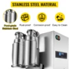 VEVOR Milk Tea Shaker Double Frame Milk Tea Shaking Machine 400r/M Stainless Steel Auto Tea Milk Making Machine Boba Milk Tea 3