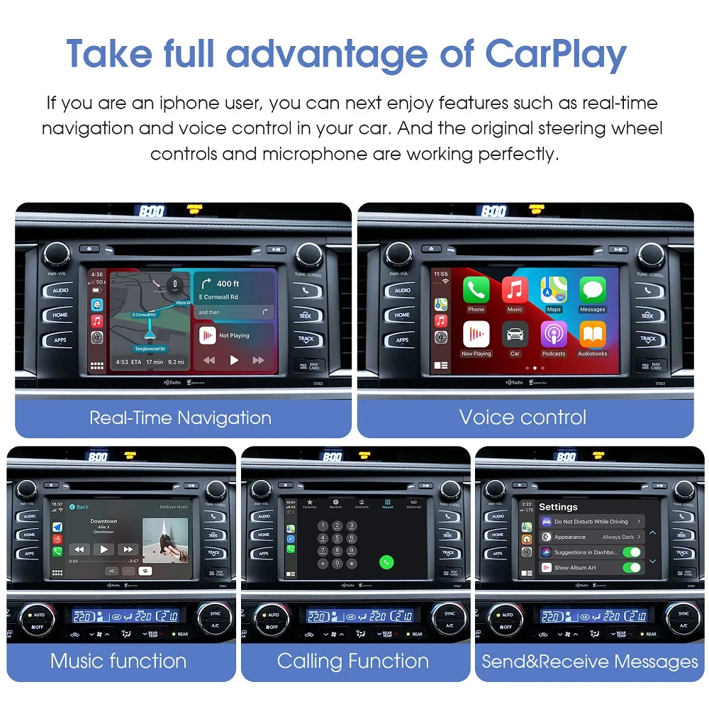 AI ڽ OEM ׷̵ Ƽ̵ ̽,  ī÷, ȵ̵ ڵ , Ÿ 2014-2019 Touch2  Entune2