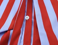 KONDALA Vintage Striped Bow Women Casual Asymmetric Shirt Fashion 2026 Spring Single Breasted Shirt Streetwear Chic Female Shirt - Image 5