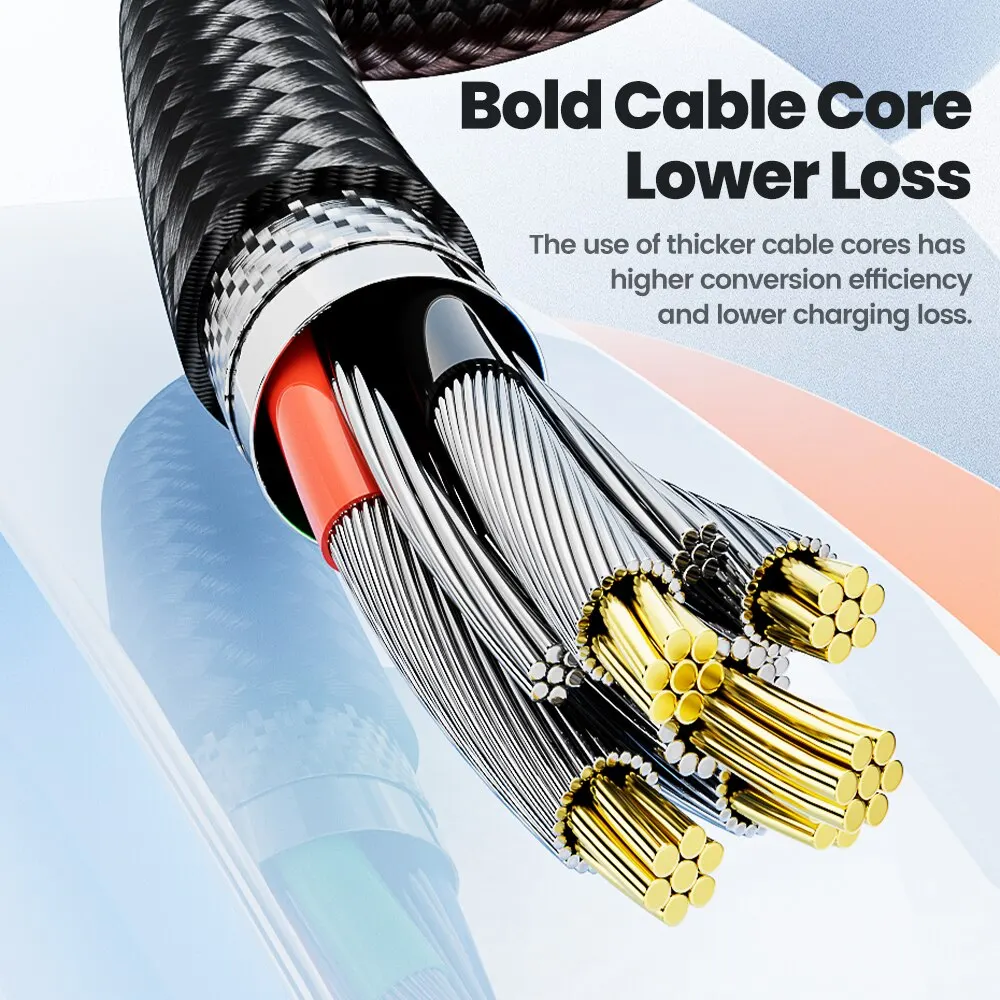 Toocki 540 Rotate Magnetic USB Type C Cable For iPhone 12 X Xiaomi Fast Charger Micro USB Type-C Magnet Charging Cable Data Wire Best Sellers In Phones Accessories