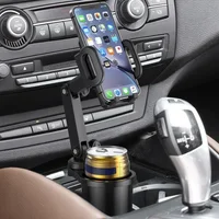Car Cup Holder Mount Expander with Car Cell Phone Holder 360 Rotation Cup Holder Expander Smartphone Auto Interior Accessories - Image 4