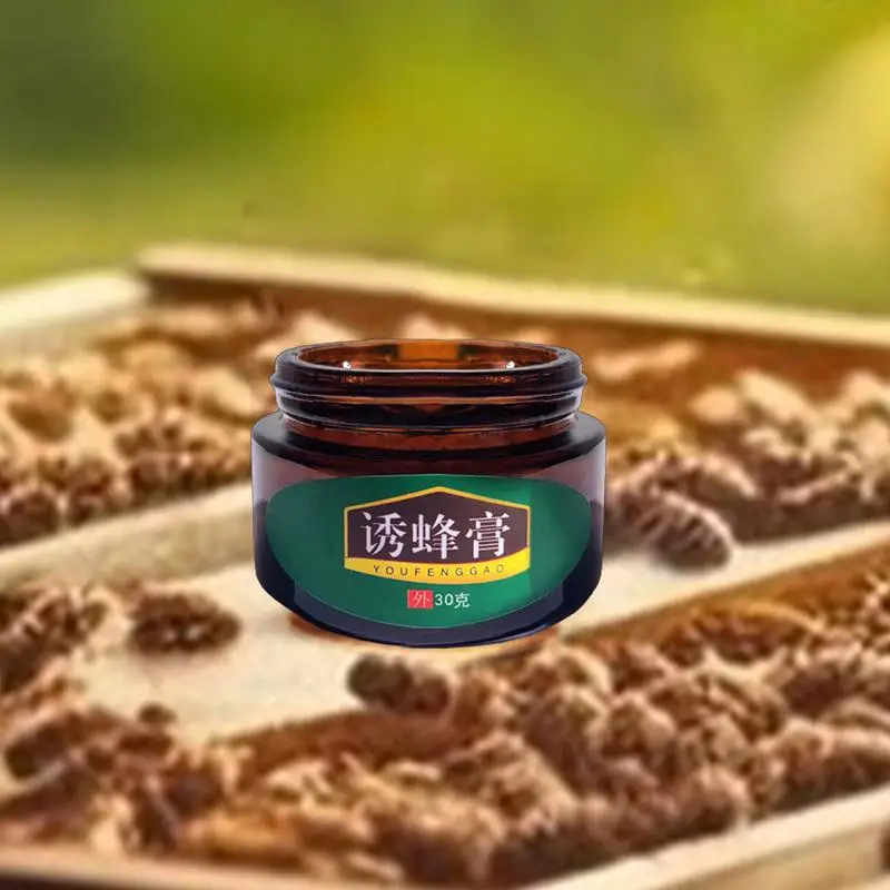 30g Bee Attractant Balm Beekeeping Tool Outdoor Wild Bees Catcher Catching Bee Hive Swarm Liquid Useful Practical Beekeeper Beekeeping Tools Beekeeping Accessories Bee Attractant Lure