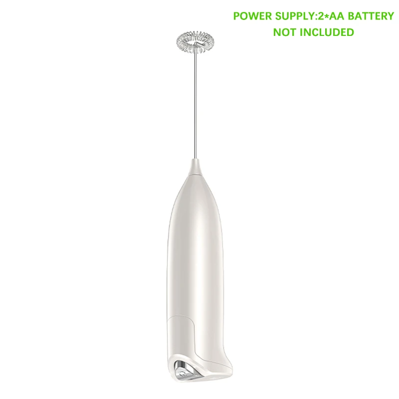 Electric Milk Frother Hand Blender Portable Mini Handheld Fast Foamer Coffee Cappuccino Whisk Mixer Food Blender with Stand 6