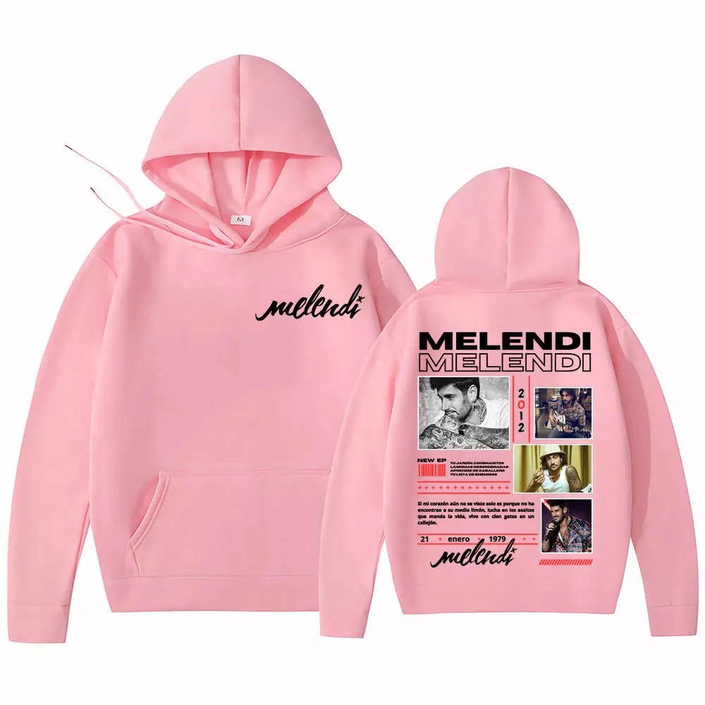 Rapper Melendi Album 2025 Tour Merch Sweatshirt Men Women