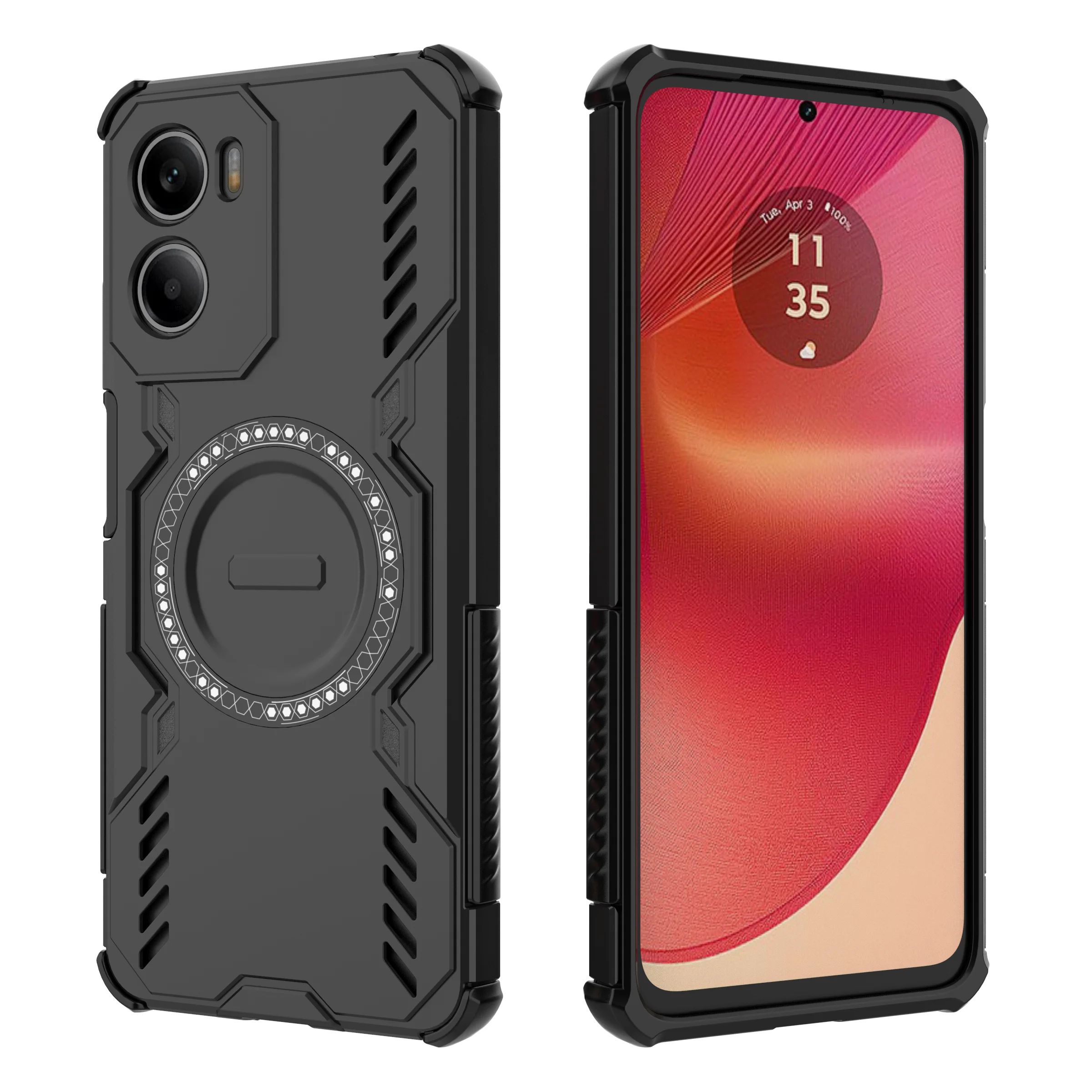 Heat Dissipation Magnetic Shockproof Protective Case with Matte Finish