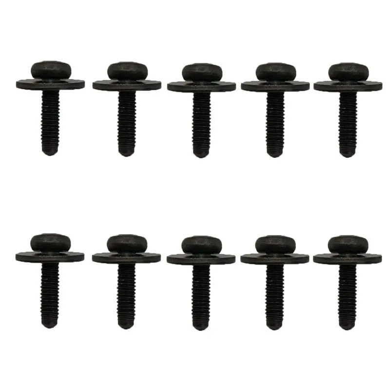 5/10Pcs car screws For Audi A4 S4 Q5 Q7 A6 A7 A5 A8 R8 For VW Passat B5 Golf 2010-2012 Headlamp Assembly Screw Bolt N90683302 Car Part