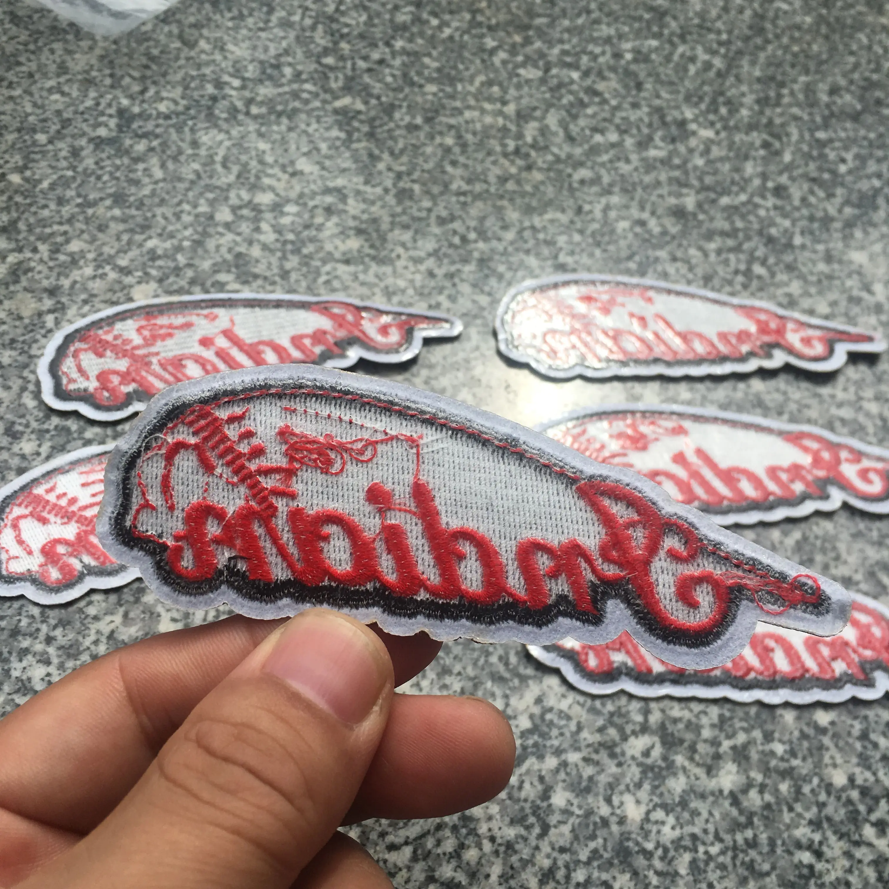 Indian Motorcycle Embroidery Iron On Patches Tactical Insignia Patch Self Adhesive Patches Clothing Sewing Supplies Apparel Accessories Hat Badge 3pcs/lot